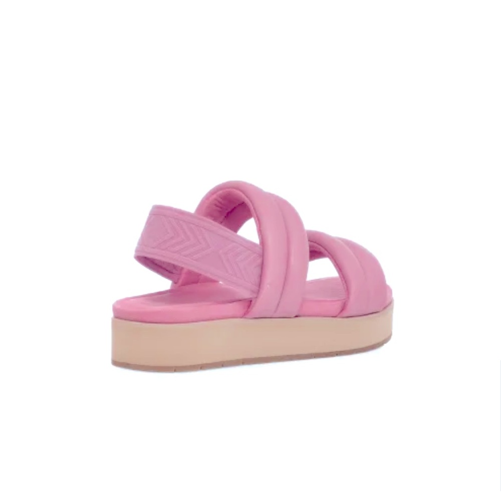 Koolaburra By Ugg Anida Slide Sandal Memory Foam Cushioned Quilted Faux Leather - Picture 2 of 7